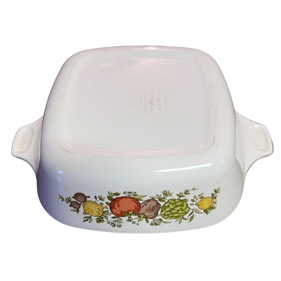 Vintage corningware spice of life 1 3/4 Cup Small Mini Casserole Dip Dish No Lid - Picture 3 of 7